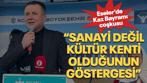 “Sanayi değil kültür kenti olduğunun göstergesi”